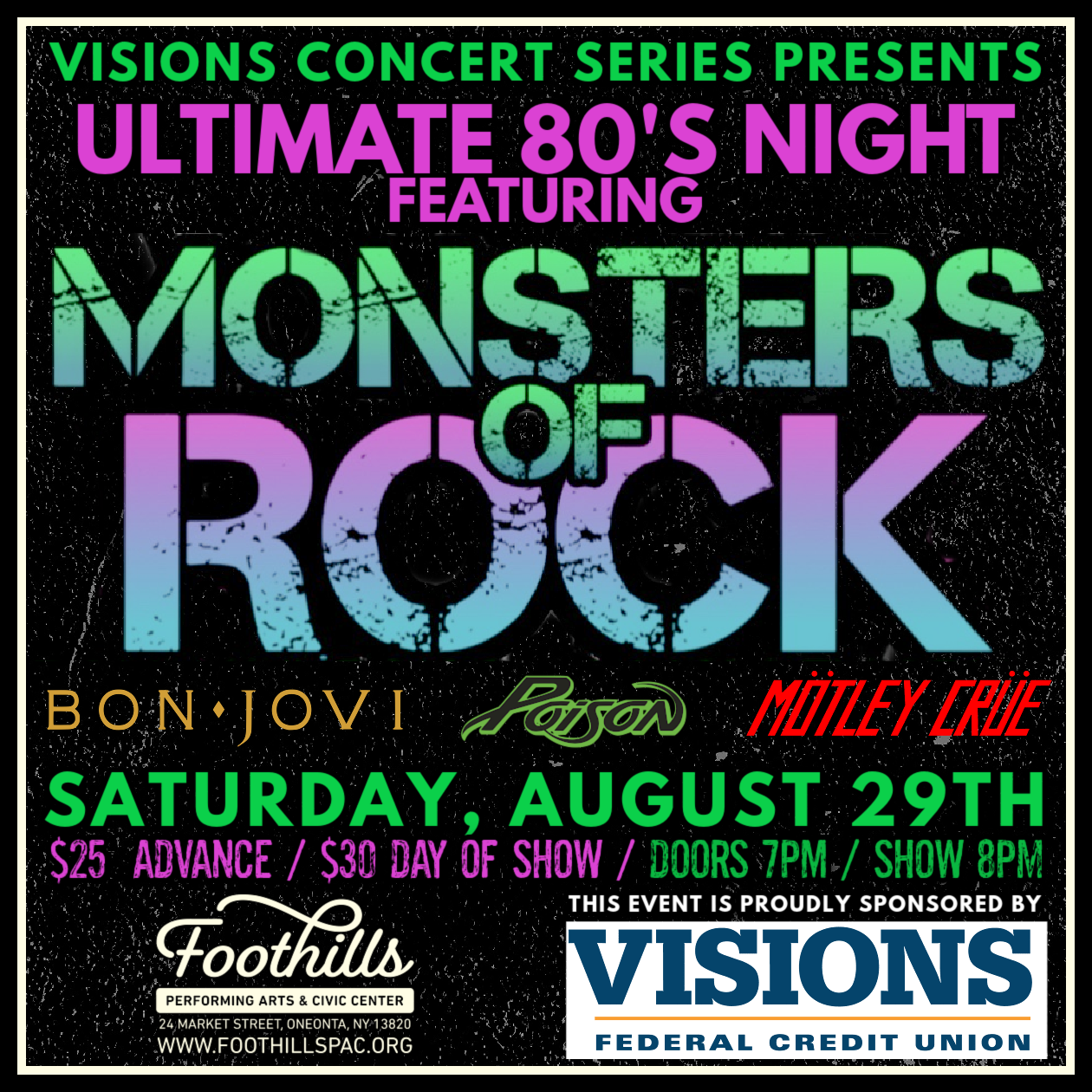 Monsters of Rock Poster copy 4